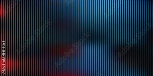 Abstract vertical lines gradient background in shades of blue and red