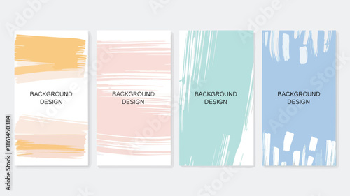 Vibrant background design templates for creative projects and presentations