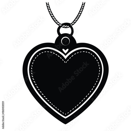 love locket vector on white background