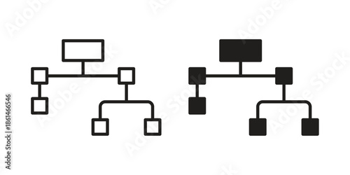 classification icons for templates, web design and infographics
