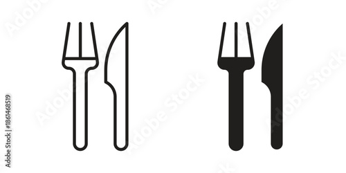 Eatery icons for templates, web design and infographics