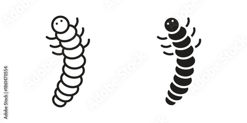 Grub icons for templates, web design and infographics