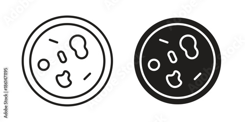 Human cells icons for templates, web design and infographics