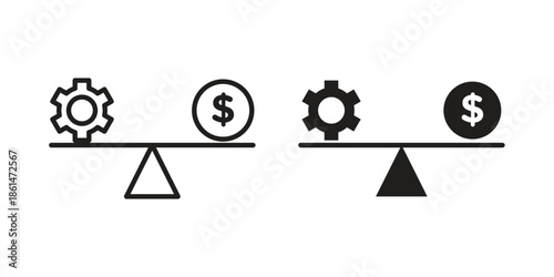 Leverage icons for templates, web design and infographics