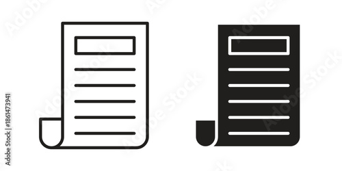 News feed icons for templates, web design and infographics