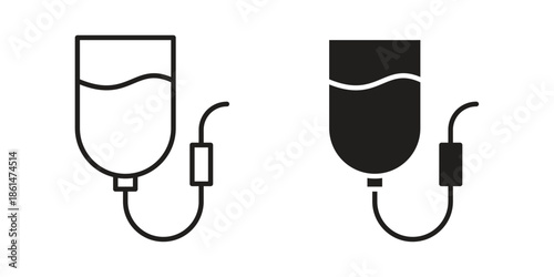 Perfusion icons for templates, web design and infographics