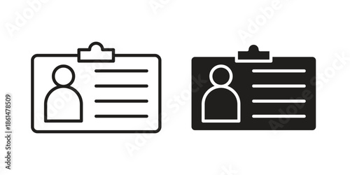 Visitor icons for templates, web design and infographics