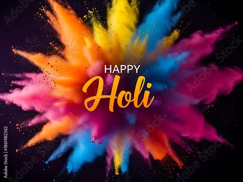 Happy holi celebration
