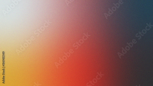 Fotografi Soft gradient background with subtle grain texture in warm sunset colors abstrac