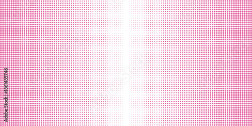 white polka dots pattern over hot pink useful as a background good effect