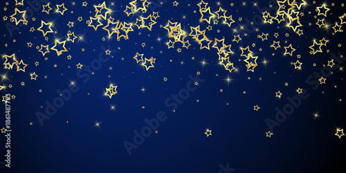 Randomly Flying Twinkle Stars Background
