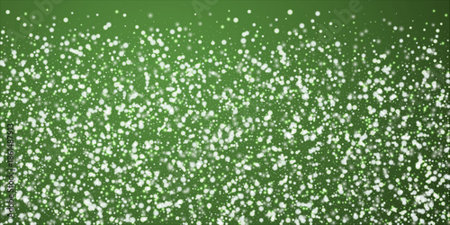 Subtle White Snowfall Overlay Background