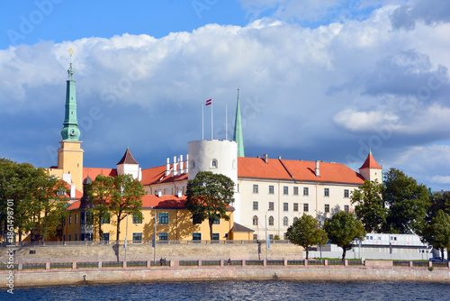 Riga Castle is a castle on the banks of River Daugava in Riga,The castle was founded in 1330. This structure was thoroughly rebuilt between 1497 and 1515.
