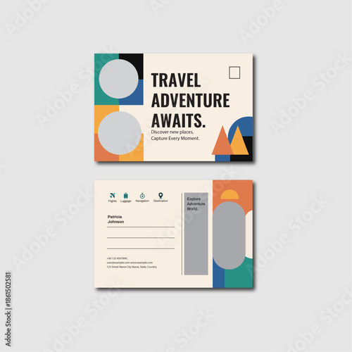 Creative Travel Postcard Design Ideas