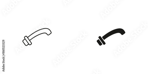 Hammer with Curved Handle