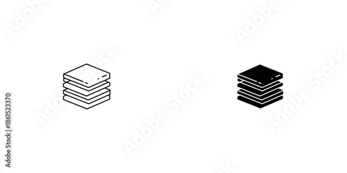 Stack of Books in Black and White