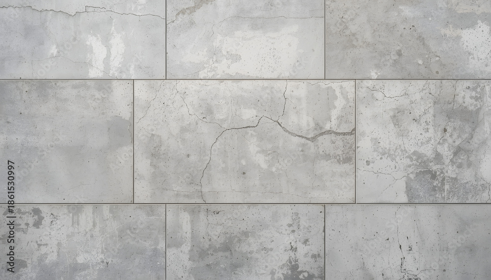 Fototapeta premium Top down view of concrete wall texture background. Raw cement surface for food photography.