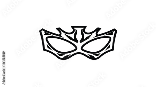 Superhero Crown Icon Transparent Vector Isolate