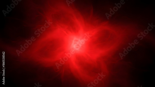 Crimson Galaxy: An abstract, glowing composition with radiant crimson hues dancing against a dark backdrop, creating a sense of mystery and energy.