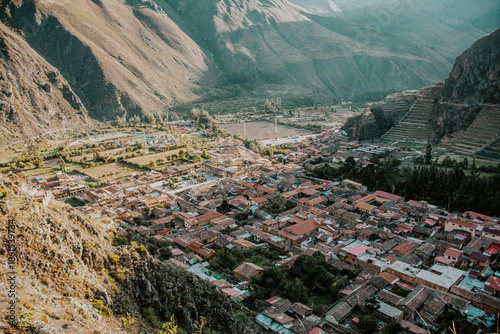 Ollantaytambo desde arriba