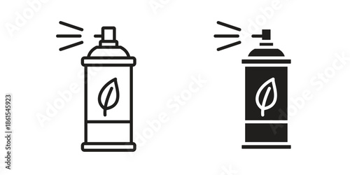 Air freshener icons in different styles. Simple icon design
