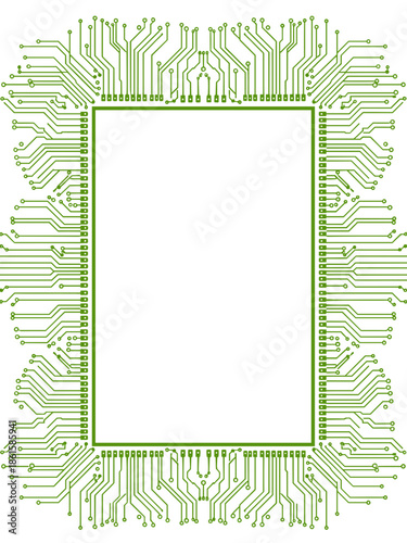 Green technology circuit board frame 