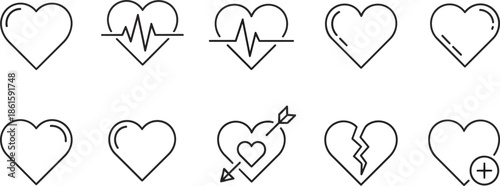hasil-akhir-81 Romantic Valentine Illustrations Show Various Heart Symbols
