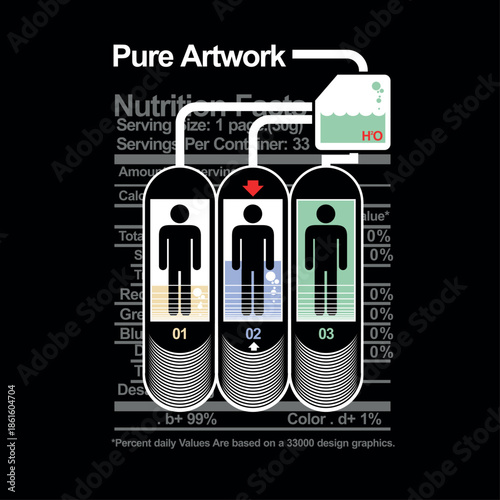 vector illustration of modern infographic template