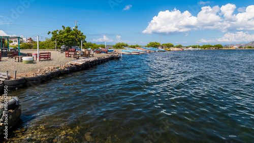 view of the river and the city