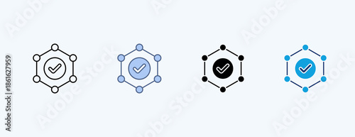Antioxidants Multiple Icon Illustration Vector