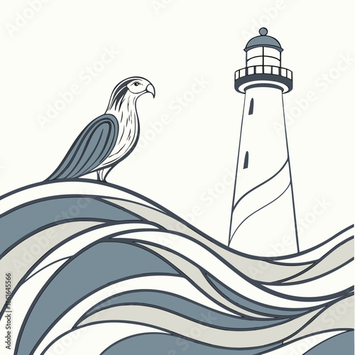 Elegant Abstract Ceramic Waves and Smooth Surface Texture