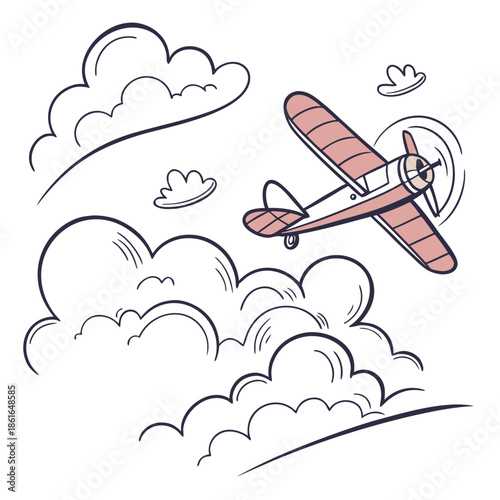 Organic Abstract Cloud Puff Clusters with Soft Edges