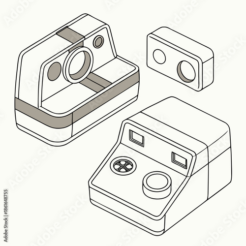Minimalist Soft Clay 3D Forms, Smooth Texture, White