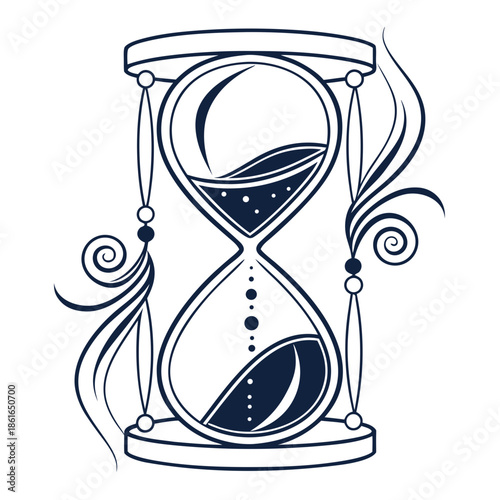 Abstract Hourglass Shape, Minimal Symmetry Design