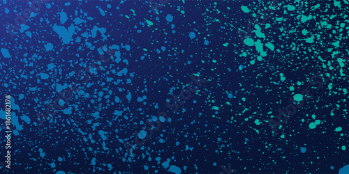 Vector abstract halftone background consists of different dots. Premium