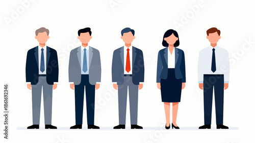 Business people in suits