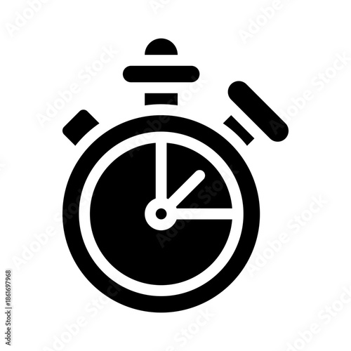 chronometer glyph icon
