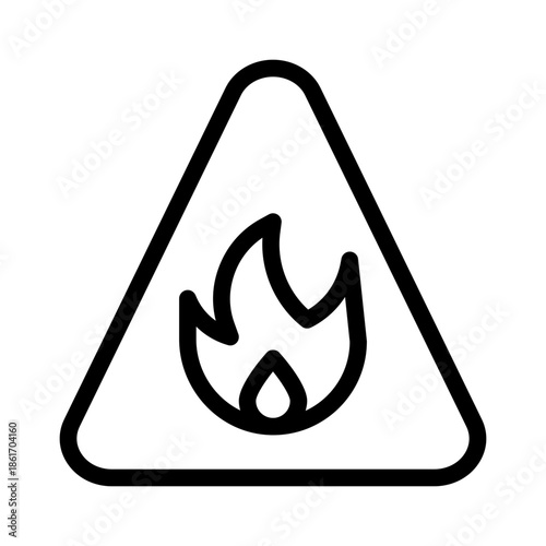 fire line icon