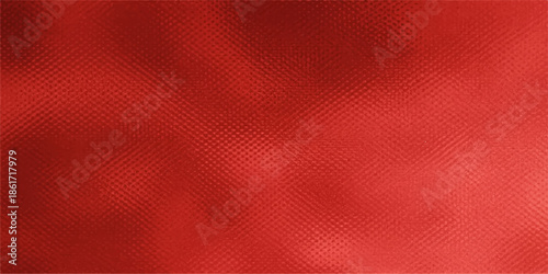 A dark red leather and fabric material texture with a macro rough surface design creates a blank textile cloth wallpaper and fashion backdrop