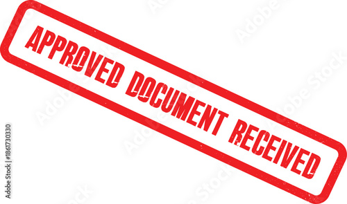 The approved document is received with a red stamp on it