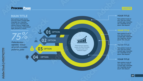 Four Options Plan Slide Template