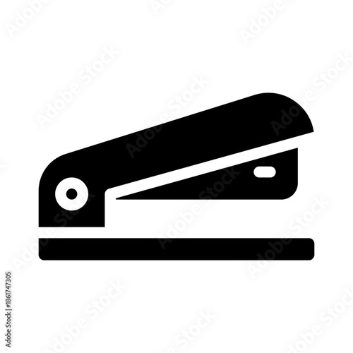 stapler glyph icon
