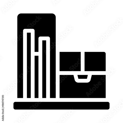 organizer glyph icon