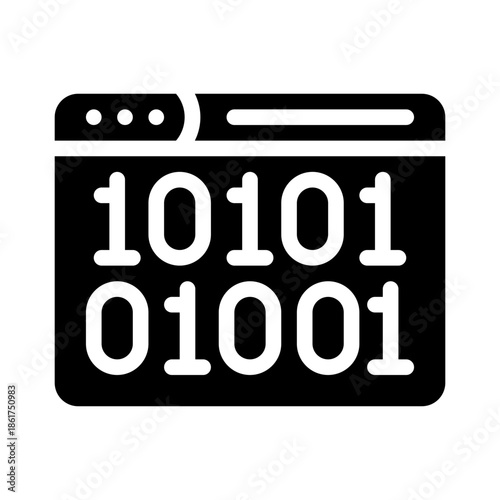 binary glyph icon