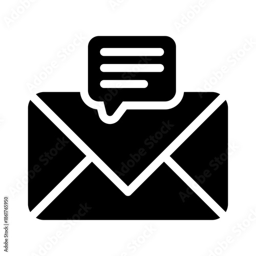 email glyph icon