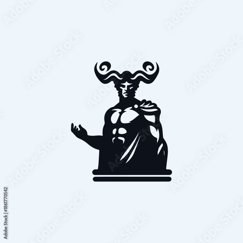 Hades God of the Underworld Logo