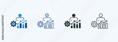 Self Development Multiple Style Icon Collection