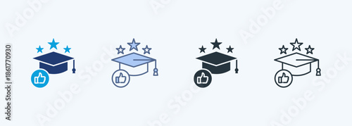 Course Quality Multiple Style Icon Collection