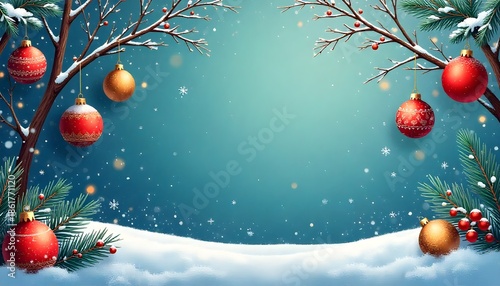 Vibrant Holiday Seamless Pattern for Seasonal Design Projects