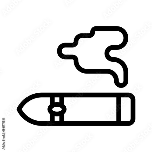 cigar line icon